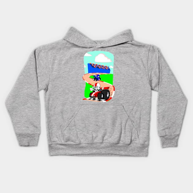 Rally of TurboTime Kids Hoodie by En.ReSourcer